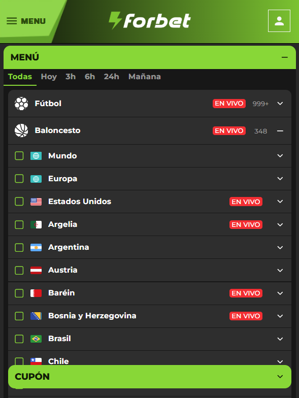 forbet apuestas app